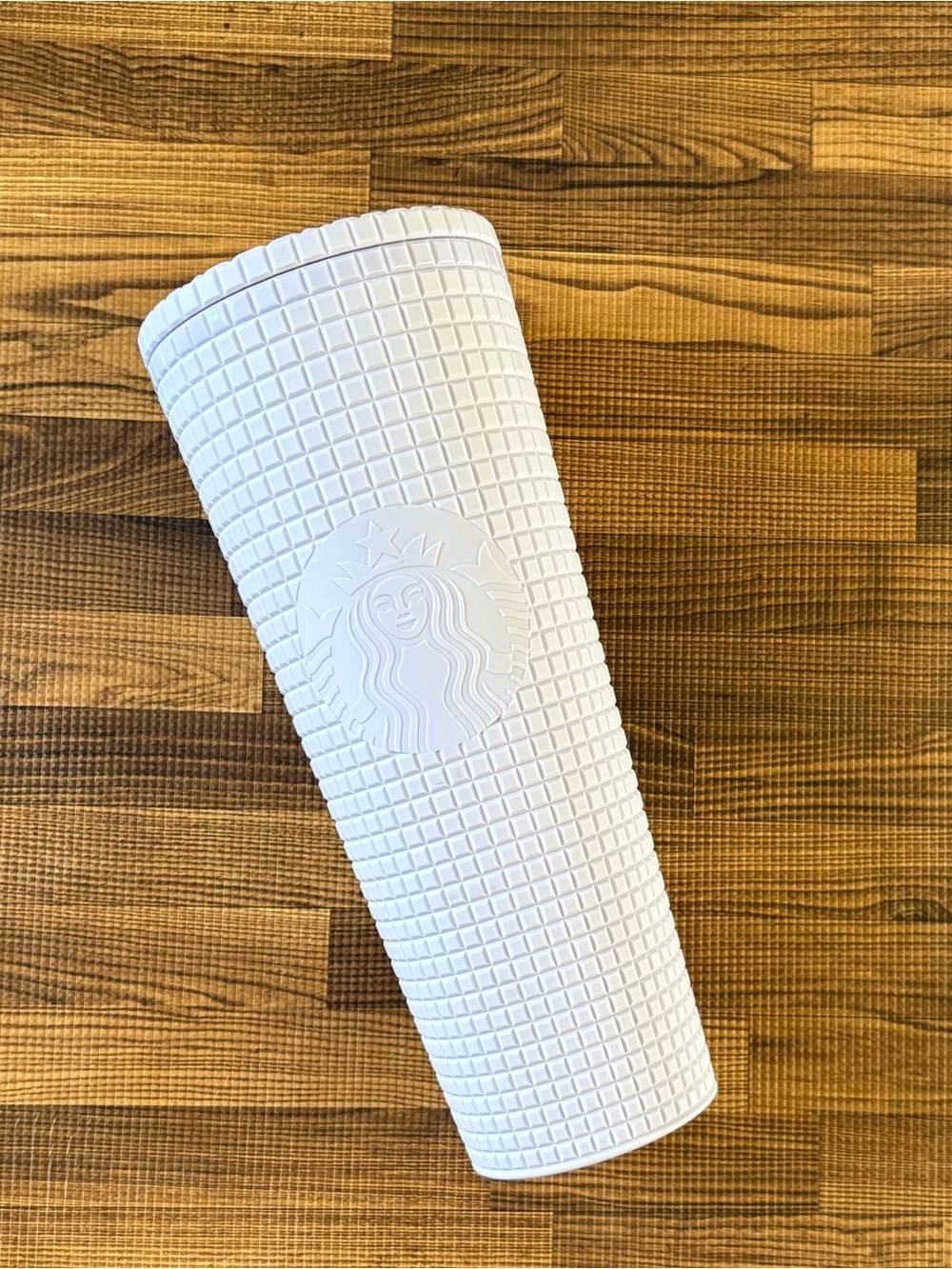 Starbucks Lilac Grid-Textured Tumbler 24oz